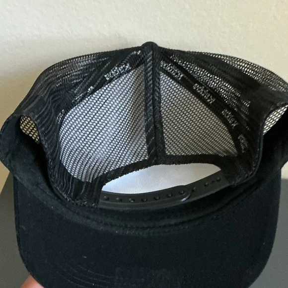 Kappa Black and White Trucker Hat - Picture 2 of 4